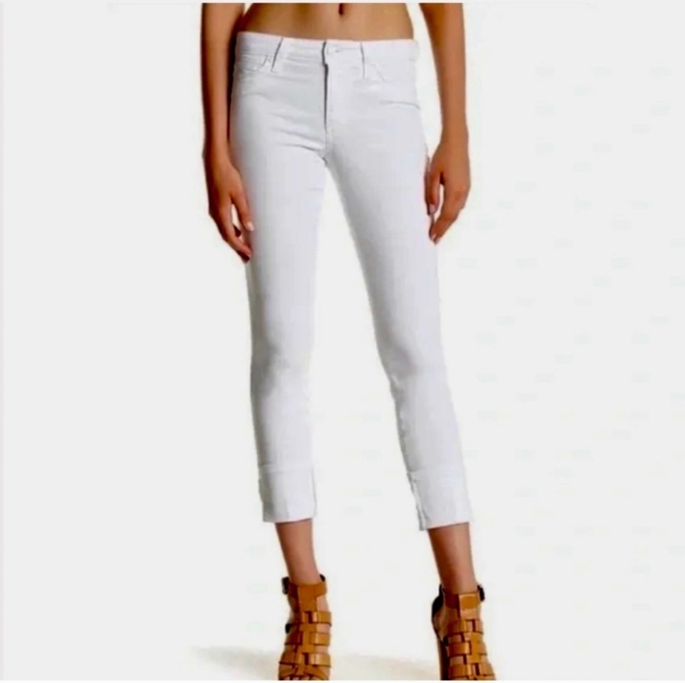 Joe's White Capri Jeans